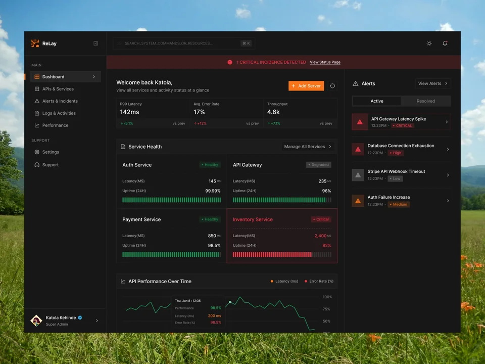 DevOps Incident Management Portal